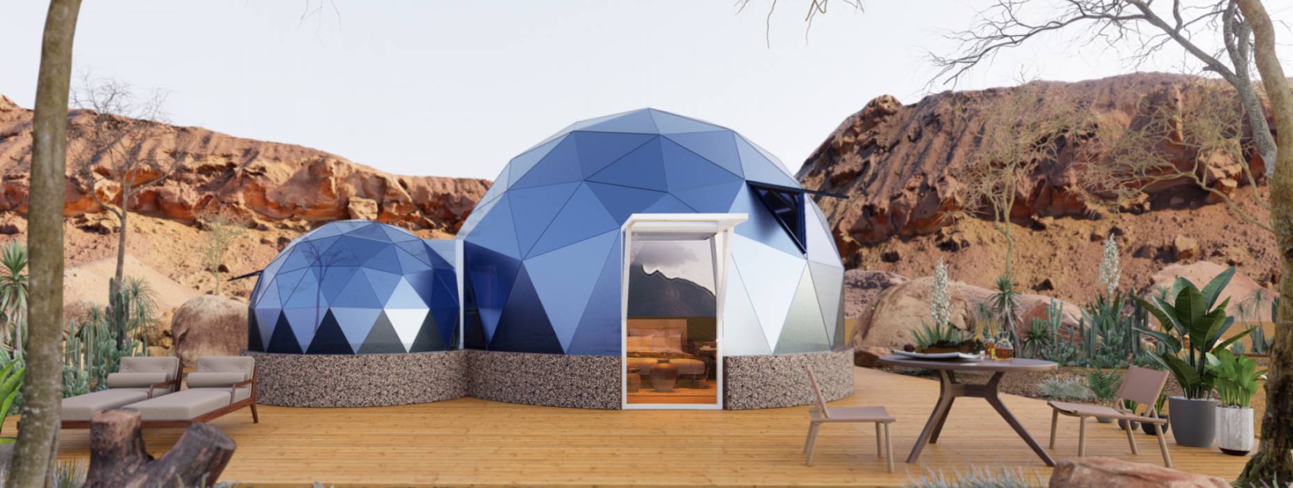 溧阳市球形智能光伏玻璃星空房